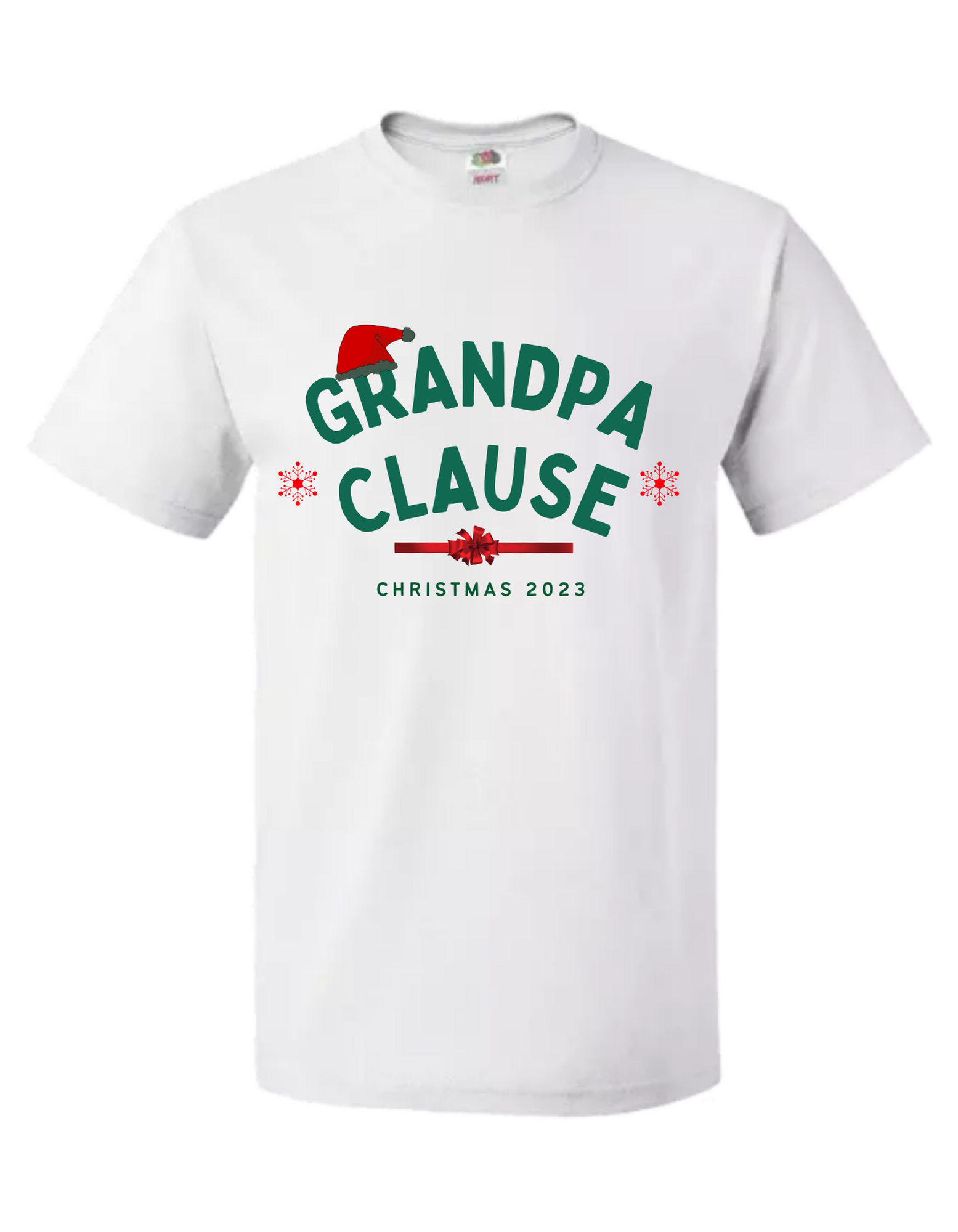 Clause Christmas Matching Tees