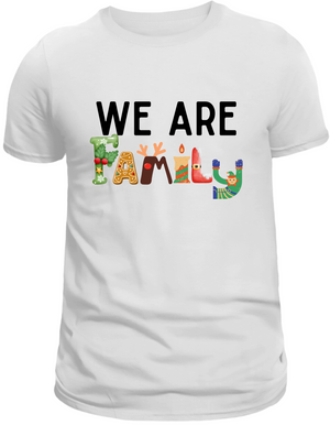 We are FAMILY Holiday Tee
