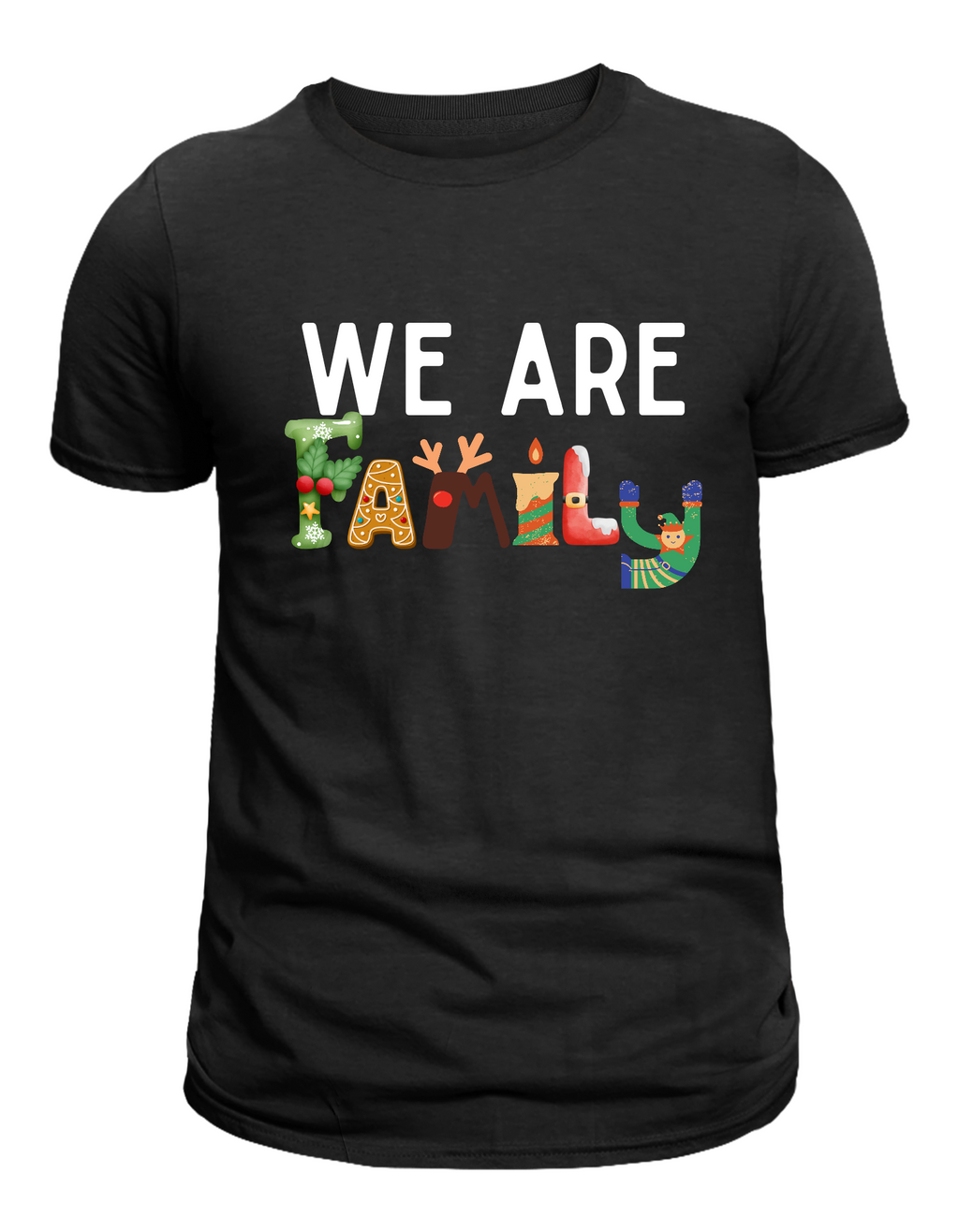 We are FAMILY Holiday Tee