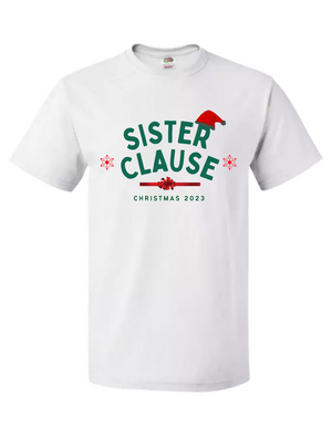 Clause Christmas Matching Tees