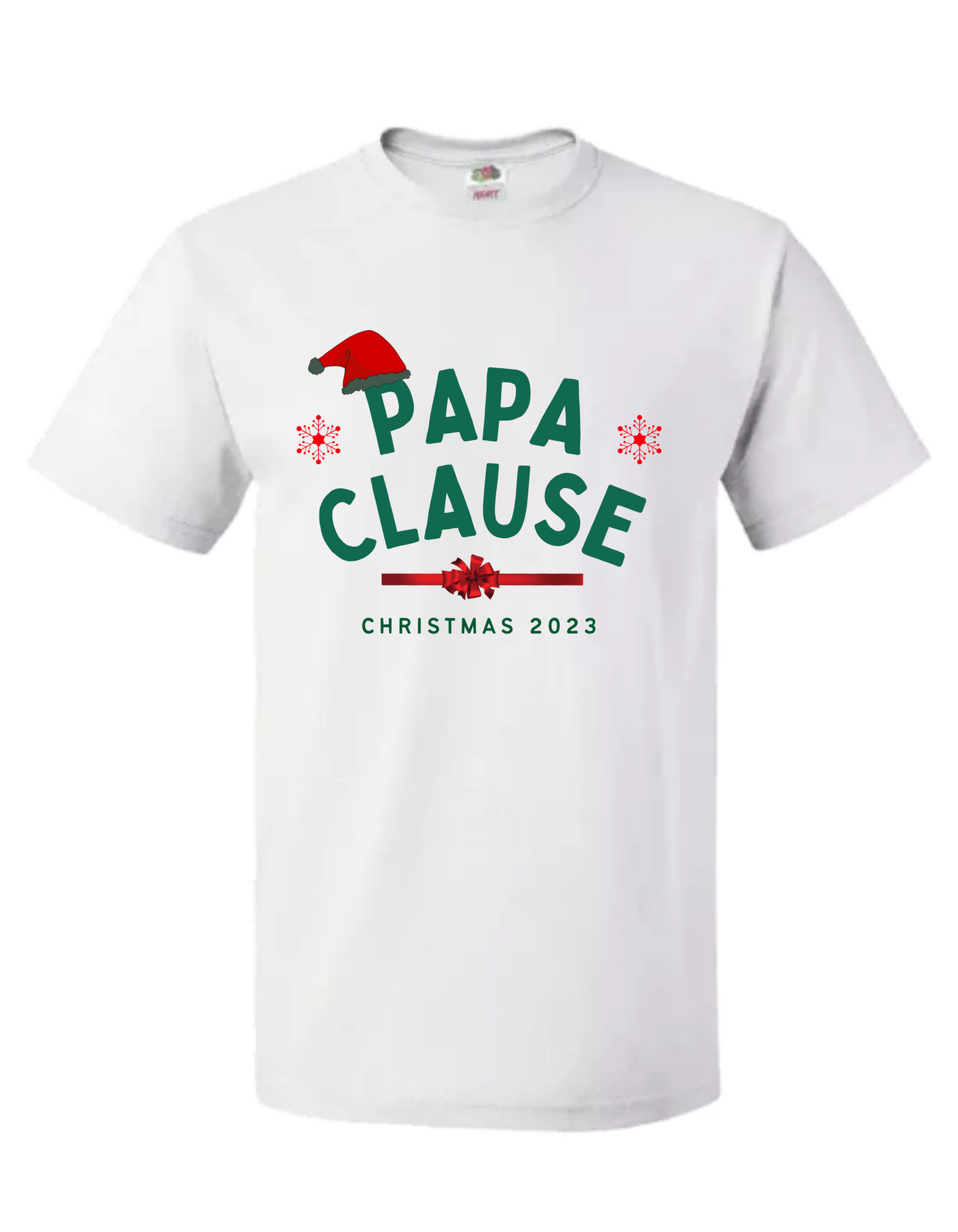 Clause Christmas Matching Tees