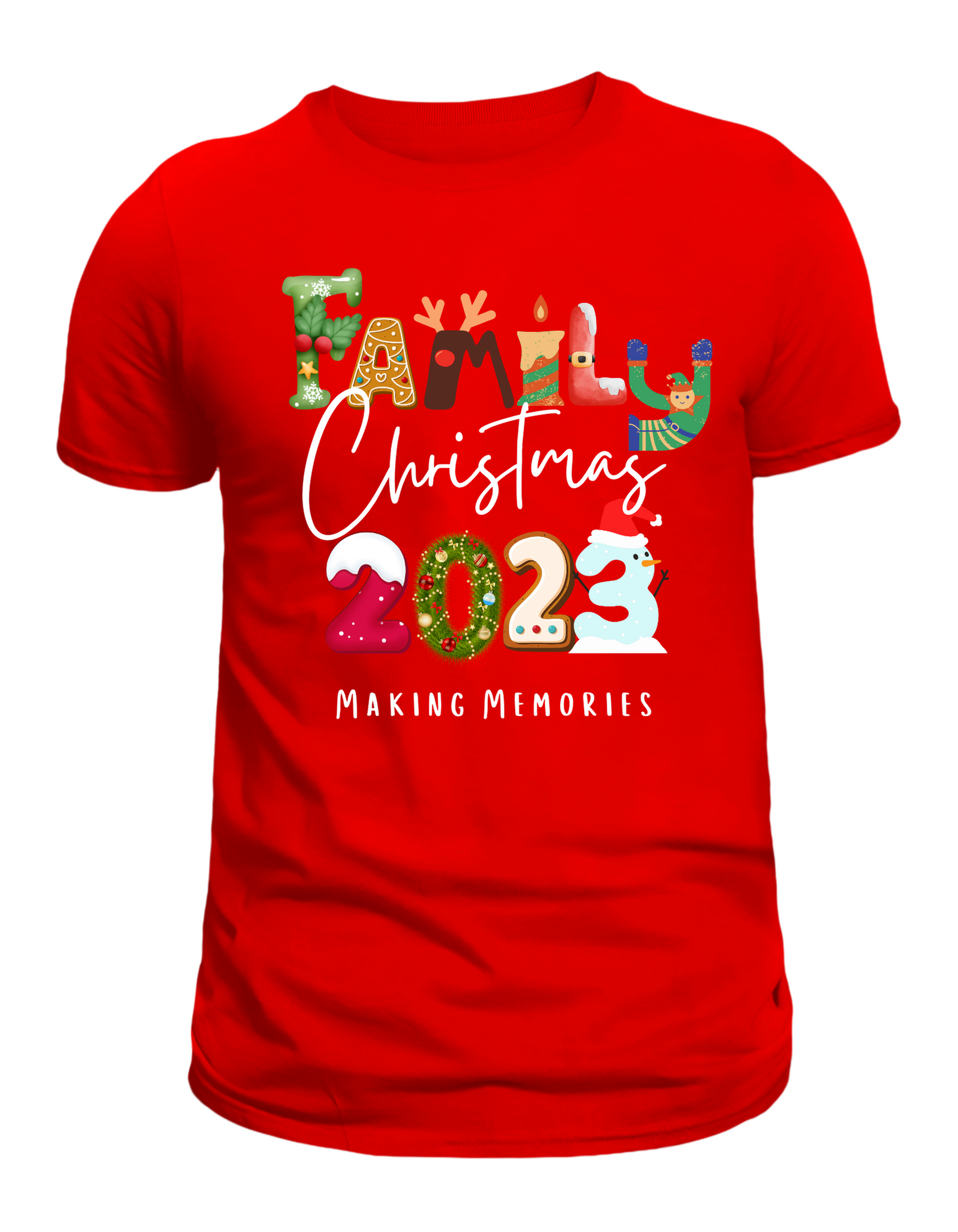 Family Christmas 2023 Tees