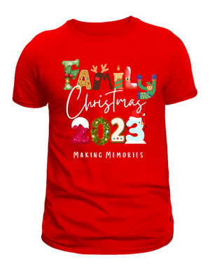 Family Christmas 2023 Tees