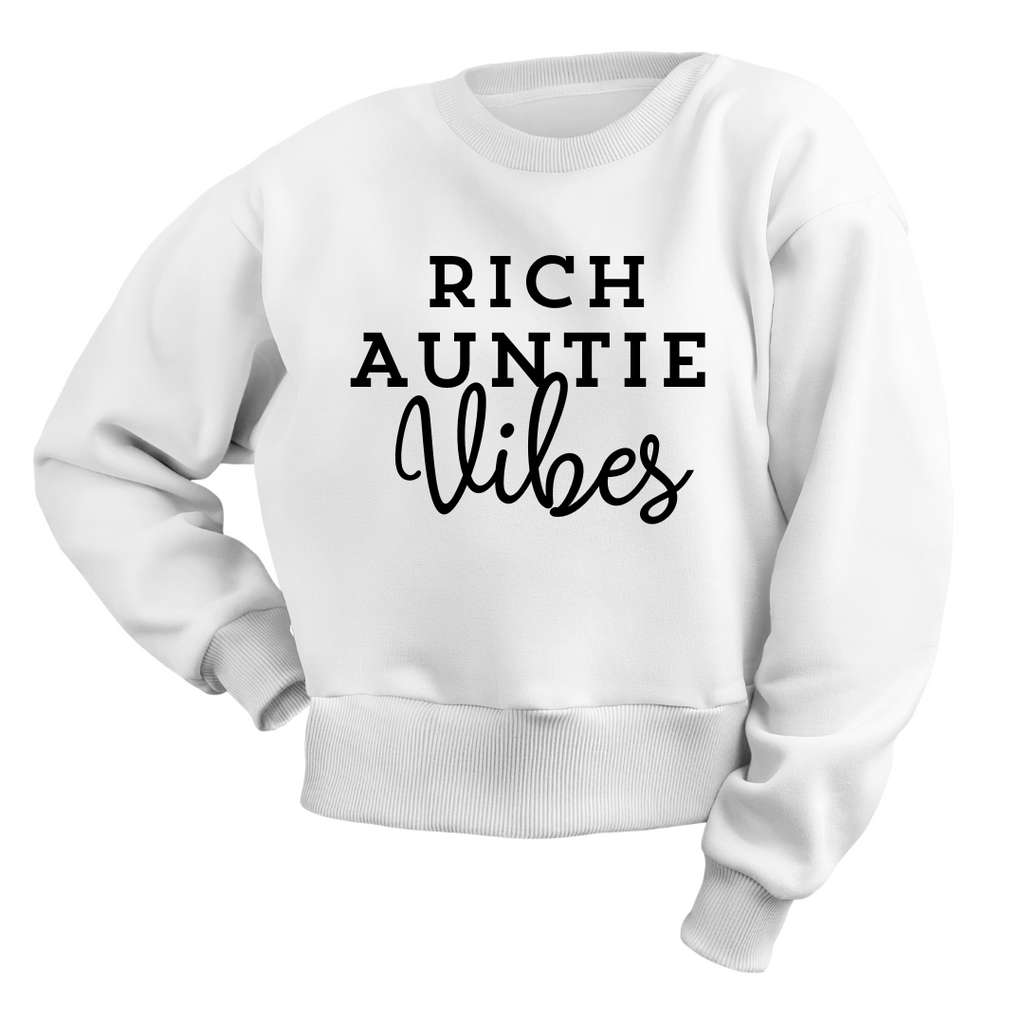 Rich Auntie Vibes Sweatshirt