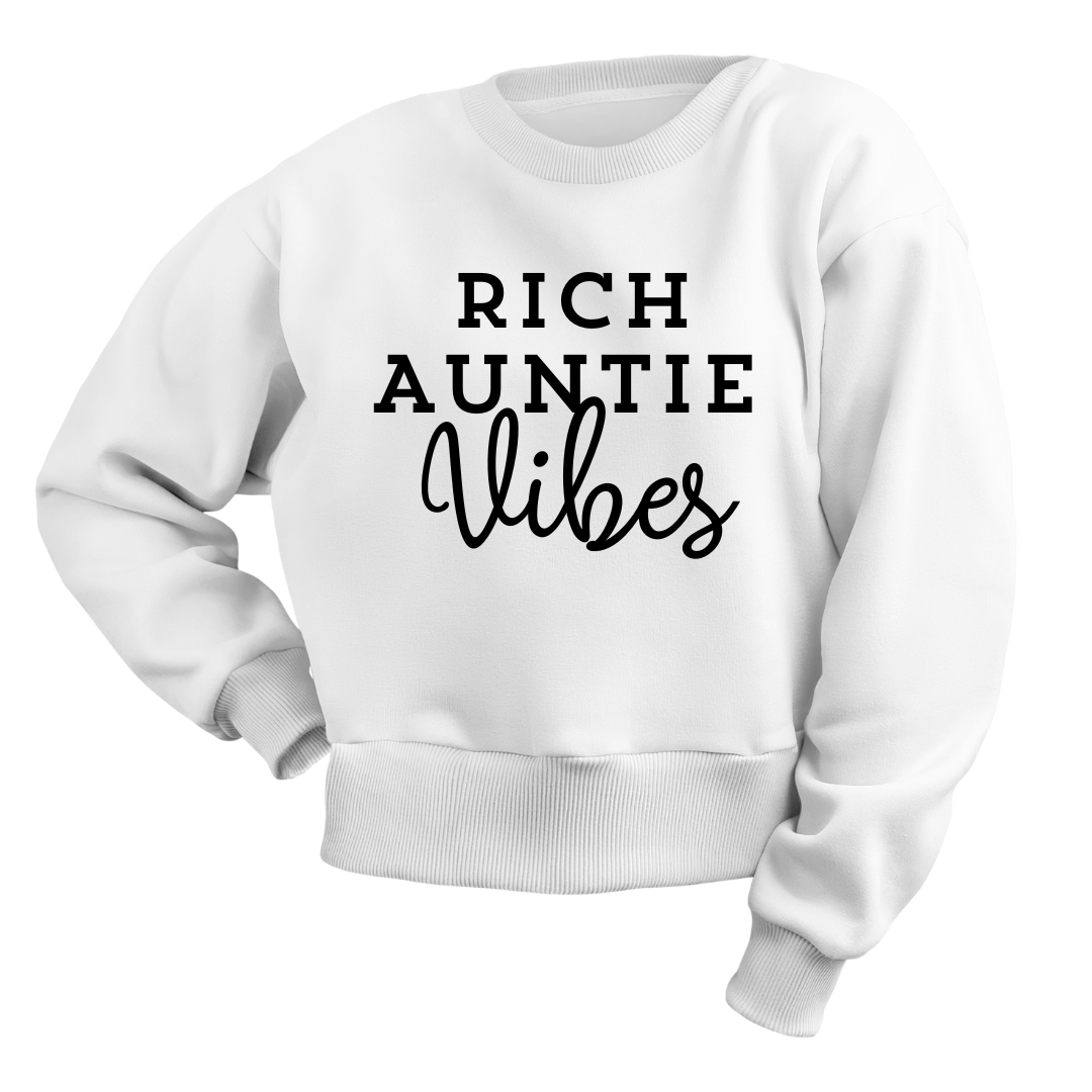 Rich Auntie Vibes Sweatshirt
