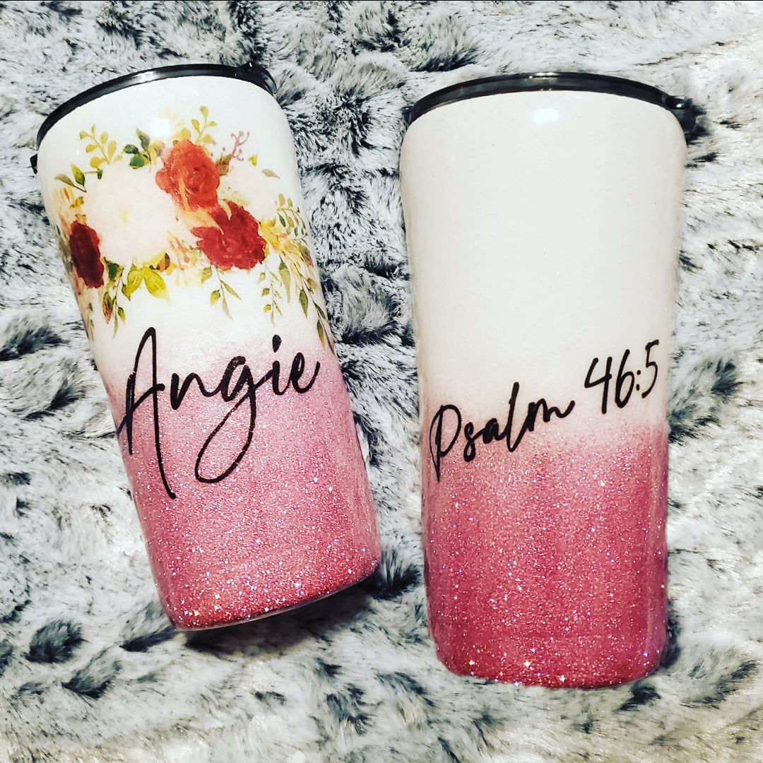 Free Shipping the Sims 4 Custom Personalized Epoxy Glitter Tumbler