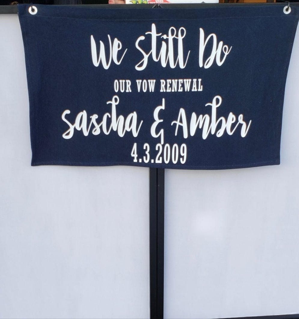 Custom Wedding Sign